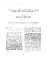 Về chức năng và nhiệm vụ của viện kiểm sát nhân dân trong giai đoạn điều tra các vụ án hình sự 