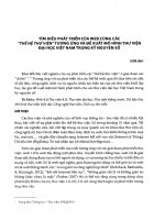 Tìm hiểu phát triển của web cùng các thế hệ thư viện tương ứng và đề xuất mô hình thư viện đại học việt nam trong kỷ nguyên số 