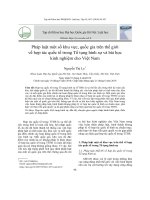 Pháp luật một số khu vực quốc gia trên thế giới về hợp tác quốc tế trong tố tụng hình sự và bài học kinh nghiệm cho việt nam 