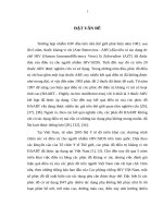 ĐỀ CƯƠNG LUẬN VĂN (Y DƯỢC) đánh giá hiệu quả phác đồ điểu trị có AZT tại bệnh viện bệnh nhiệt đới trung ương