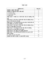 Một số biện pháp giáo dục ý thức bảo vệ môi trường cho trẻ mẫu giáo 5-6 tuổi