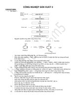 câu hỏi ôn tập thi kết thúc môn công nghiệp dược 2