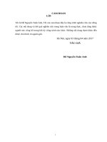 (Luận văn thạc sĩ) Nghiên cứu chế tạo vật liệu phức hình kè mái đất công trình xây dựng