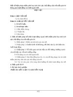 Một số biện pháp nhằm phát huy tính tích cực chủ động của trẻ mẫu giáo bé (3- 4 tuổi) thông qua hoạt động vui chơi ngoài trời