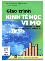 Giáo trình kinh tế học vi mô dùng trong các trường trung cấp chuyên nghiệp khối kinh tế 