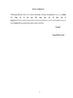 (Luận văn thạc sĩ) Hoàn thiện mô hình quản lý tại Ban quản lý dự án cơ sở hạ tầng thủy lợi Ninh Bình