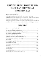 Tóm tắt 133 quyển sách bán chạy nhất thế giới pdf