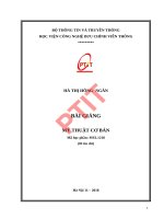 Bài giảng thiết kế đồ họa 