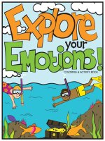 Tranh TÔ MÀU, vở tập tô màu cho trẻ GIỎI TIẾNG ANH chủ đề KHÁM PHÁ CẢM XÚC