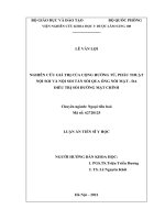 Nghiên cứu giá trị cộng hưởng từ, phẫu thuật nội soi và nội soi tán sỏi qua ống nối mật - da điều trị sỏi đường mật chính (FULL TEXT)