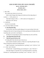 giao an mon toan lop 1 sach canh dieu bai 10 lon hon be hon bang nhau 2823