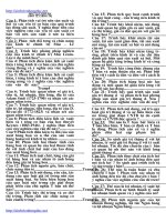 Câu hỏi và đáp án kinh tế chính trị