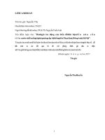 (Luận văn thạc sĩ) Đánh giá tác động của biến đổi khí hậu đến nhu cầu tiêu nước và đề xuất giải pháp nâng cấp hệ thống tiêu Thạc Qủa, Đông Anh, Hà Nội