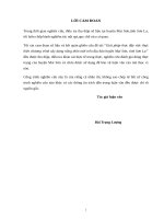 Giải pháp thúc đẩy việc thực hiện chương trình xây dựng nông thôn mới trên địa bàn huyện mai sơn, tỉnh sơn la 