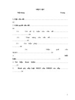 Một số biện pháp rèn kỹ năng tự phục vụ cho trẻ mẫu giáo 3-4 tuổi