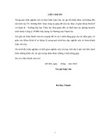 luận văn thạc sĩ hoàn thiện công tác quản lý nguồn nhân lực tại công ty TNHH XDTM thịnh an 