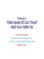 Bài giảng quản lý ngập lụt đô thị   đại học thủy lợi 
