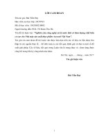 Nghiên cứu công nghệ xử lý nước thải có hàm lượng chất hữu cơ cao cho nhà máy sản xuất thực phẩm acecook việt nam 