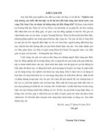 Nghiên cứu ảnh hưởng của biến đổi khí hậu và đô thị hóa đến khả năng tiêu thoát nước của vùng tây nam cửu an thuộc hệ thống thủy lợi bắc hưng hải 
