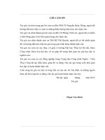 Nghiên cứu giải pháp kết hợp cọc xi măng đất và vải địa kỹ thuật để xử lý nền đất yếu cho đê biển đắp bằng vật liệu địa phương 