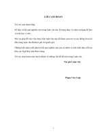 Nghiên cứu dự báo hiện tượng xói lở bồi tụ bờ biển thuận an thừa thiên huế và đề xuất các giải pháp phòng tránh 