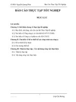 Báo cáo thực tập tốt nghiệp đường bộ Đại học giao thông vận tải