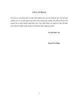 Giải pháp nâng cao năng lực giám sát chất lượng sửa chữa nâng cấp các công trình thủy lợi tại công ty trách nhiệm hữu hạn thủy lợi thanh chương nghệ an 