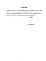 Nghiên cứu giải pháp nâng cao năng lực quản lý chất lượng bảo trì công trình thủy lợi của công ty tnhh mtv thủy nông bắc kạn 