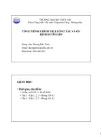 Công trình chỉnh trị luồng tàu và ổn định đường bờ phần i 