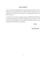 Giải pháp hoàn thiện công tác quản lý vốn đầu tư xây dựng duy tu sửa chữa hệ thống công trình thủy lợi tại công ty tnhh mtv khai thác thủy lợi thái nguyên 