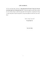 Nâng cao chất lượng đội ngũ cán bộ công chức cấp xã trên địa bàn huyện phú lương tỉnh thái nguyên 