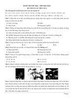 Đề thi thử thptqg chuẩn cấu trúc môn hóa học   có giải chi tiết   đề 4