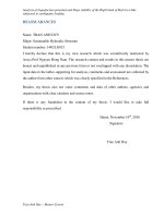 Analysis of liquefaction potential and slope stability of red river dike 