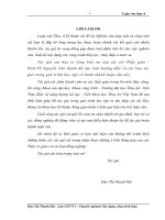 Nghiên cứu ứng suất và chọn mặt cắt hợp lý đập bê tông trọng lực 