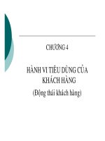 Bài giảng marketing căn bản 