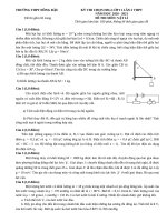 HSG vật lí 11   lần 2   