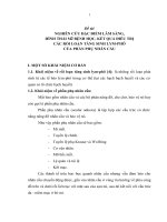 ĐỀ CƯƠNG LUẬN văn (y học) NGHIÊN cứu đặc điểm lâm SÀNG, HÌNH THÁI mô BỆNH học, kết QUẢ điều TRỊ các rối LOẠN TĂNG SINH LYM PHÔ của PHẦN PHỤ NHÃN cầu