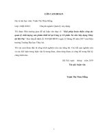 Giải pháp hoàn thiện công tác quản lý chất lượng sản phẩm thiết kế tại công ty cổ phần tư vấn xây dựng thủy lợi hà tây 