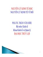 Nguyên lý kinh tế học nguyên lý kinh tế vĩ mô 