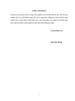 Nghiên cứu lập quy trình vận hành hệ thống thủy lợi thuộc dự án gò công tiền giang để thích ứng với nước biển dâng do biến đổi khí hậu 