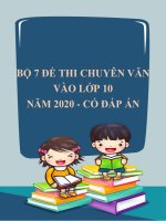 bo 7 de thi chuyen van vao lop 10 nam 2020 co dap an 7445 