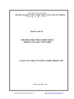 Phương pháp phát hiện bảng trong tài liệu tổng hợp 