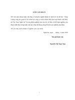 Tăng cường công tác quản lý tài chính tại công ty trách nhiệm hữu hạn mtv thủy lợi tây nam nghệ an 
