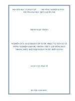 Nghiên cứu hoàn thiện quy trình quản lý chất lượng công trình xây dựng tại ban quản lý dự án hàng hải 