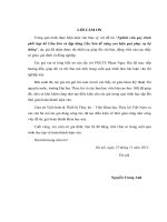 Nghiên cứu quy trình phối hợp hồ cấm sơn và đập dâng cầu sơn để nâng cao hiệu quả phục vụ hệ thống 