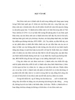 Thực trạng kiến thức thái độ thực hành về sức khỏe sinh sản của học sinh trung học phổ thông thành phố bắc giang và hiệu quả can thiệp