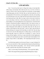 Một số giải pháp để áp dụng hoạt động marketing – mix tại công ty điện tử công nghiệp