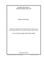 Nghiên cứu thành phần loài nấm đông trùng hạ thảo tại khu bảo tồn thiên nhiên tây yên tử huyện sơn động tỉnh bắc giang 