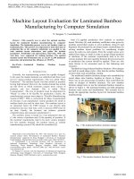 Production modeling 