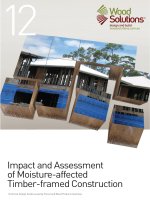 WoodSolutions design guide 12 moisture affected timberframed construction 